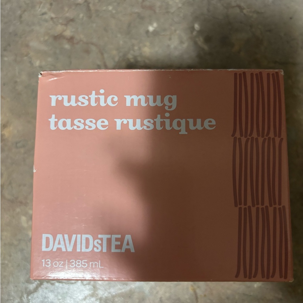 David's Tea Rustic Mug